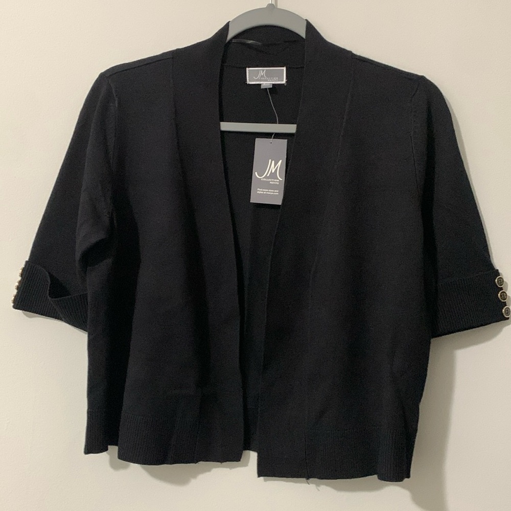 NWT JM Collection Petite Sweater Cardigan